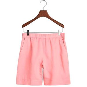RELLINEN Blend Pull On Shorts, Geranium pink., 38