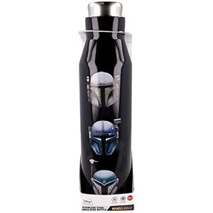 The Mandalorian Herbruikbare thermosfles, roestvrij staal, 580 ml