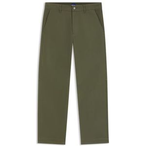 Open Green - Chino Broek - Katoen - Riemlussen - Steekzakken