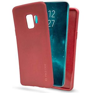 SBS Samsung Galaxy S9 hoes flexibele TPU zijde touch hoes zijde touch hoes rood