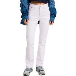 G-Star RAW Strace Straight Jeans, wit (Paper White Gd D23951-d552-g547), 25W x 30L