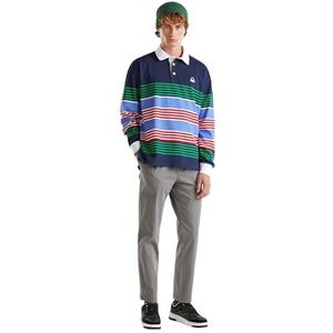 United Colors of Benetton Poloshirt voor heren, Blauw, XS