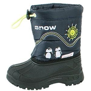 Gevavi Boots - CW84 gevoerde kinderlaars blauw