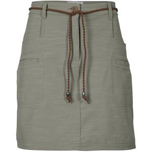 A-lijnrok - Effen - Sneldrogend - Met Gevlochten Riem - Zes Zakken