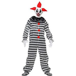 Widmann-Circus clown kostuum voor heren, meerkleurig, (XXL), 70290