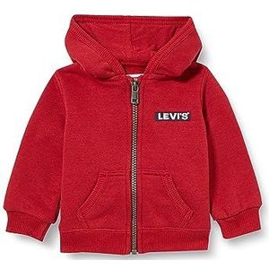 Levi's Kids Lvn Boxtab Full Zip Hoodie Baby Jongens, Rhythmic Red, 12 Maanden
