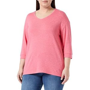 TRIANGLE Dames T-shirt met V-hals, roze, 52 NL