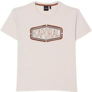 Kaporal Evan T-shirt voor jongens, ECRU, 16 Jaren