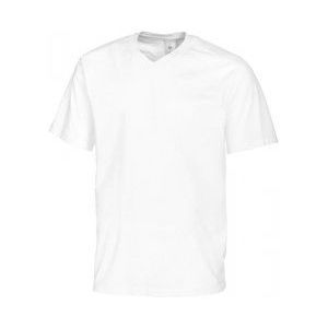 BP 1618-171 unisex T-shirt van duurzaam gemengd weefsel wit, maat 2XL