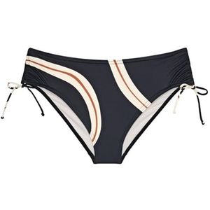 Look - Gedessineerd - Bikinibroekje - Zwart Combinatie