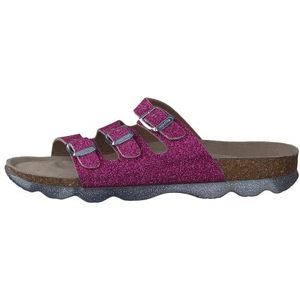 Superfit Pantoffels met voetbed voor meisjes, roze, 26 EU