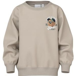 Name It - Nmmvalexander Ls Nreg Sweat - Wit - Voor Jongens