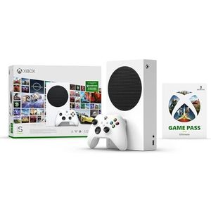 Microsoft Xbox Series S Console - White + 3 Month Game Pass (UK) (Xbox Series S)