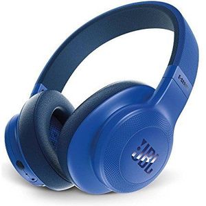 JBL E55BT Over-ear Bluetooth hoofdtelefoon - draadloze hoofdtelefoon met geïntegreerde headset - muziekgenot tot 20 uur blauw