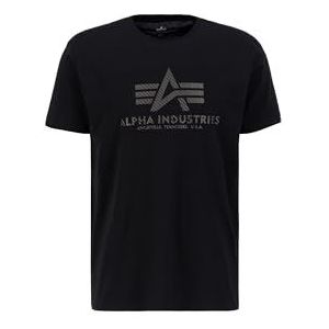 ALPHA INDUSTRIES - Basic T - T-shirt - Carbon - Katoen