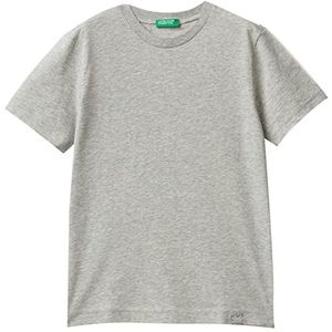 United Colors of Benetton T-shirt met korte mouwen voor jongens, Grijs Mix Medium 501, KL