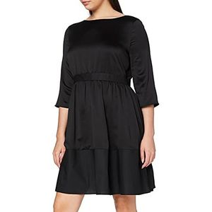 Armani Exchange Zwarte zakelijke casual jurk voor dames, zwart, One Size Grote Maten