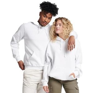 Russell Athletic Dri-Power Fleece Sweatshirt voor heren, witte trui, L
