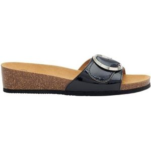 Scholl Amalfi Damessandalen, Zwart, 37 EU