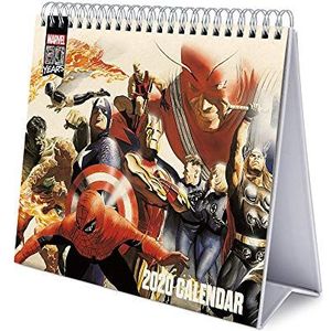 Erik® Marvel Comics Deluxe tafelkalender 2020 (17 x 20 cm)