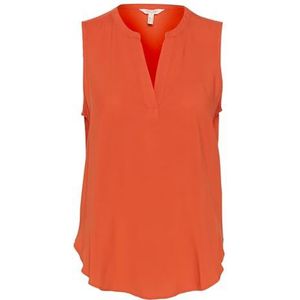 Part Two AndiaPW Relaxed Fit Sleeveless Top voor dames, Mandarijn Rood, 40