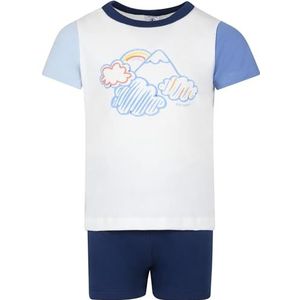 Petit Bateau A09QF Pyjacurt, incognito/meerkleurig, 5 jaar, jongens, Incognito/Multico, 5 Jaar