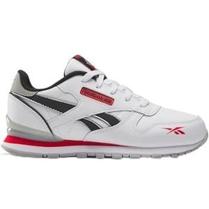 Reebok Classic Leather Step N Flash, FTWWHT/PUGRY3/VECRED, 21 EU, meerkleurig (Ftwwht Pugry3 Vecred), 21 EU
