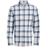 JACK & JONES - JPRBlubrook - Overhemd - Sand/Navy/Wit - Geruit
