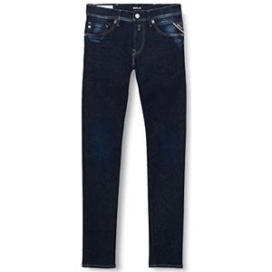 Replay Jondrill gerecyclede jeans voor heren, 007, donkerblauw, 34W x 30L