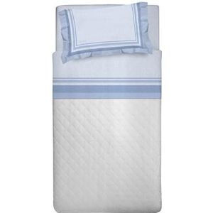 PENSIERI DELICATI - Beddengoedset - Flanel - 120 x 200 cm - Inclusief Hoeslaken en Kussensloop