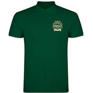 AMERICAN COLLEGE USA Poloshirts Sport Ademend Gedrukt Kleding Unisex Kinderen Jongens en Meisjes Casual Model ACPLW5 Donkergroen 16 Jaar, Groen, 16 Jaar