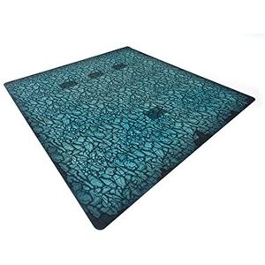 PLAYMATS P016 Saboteur rubberen mat voor bordspel, 91 cm x 91 cm
