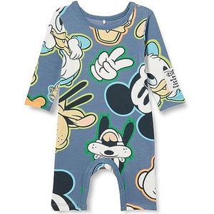 Bestseller A/S Nbmjesi Mickey LS Suit Wdi Beenkappen voor jongens, bluefin, 68