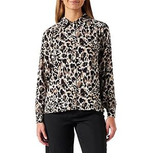 Part Two VernaPW SH Regular Fit lange mouwen, neutrale Leo Print, 48 Vrouwen, Neutraal Leo Print, 46