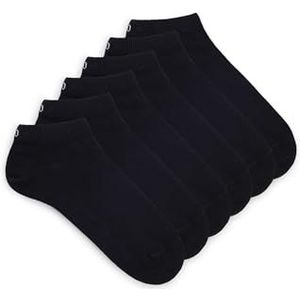 HUGO Heren 6P AS Uni CC Ankle_Socks, Black1, 35-38, zwart 1