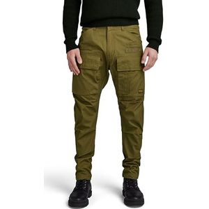 G-STAR Raw 3D Regular Tapered Cargo voor heren, 5 zakken, groen (Dark Olive D23636-d384-c744), 27W / 30L