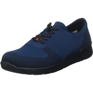 Berkemann Linus sneakers voor heren, tas van leer, grijs/wit, 40 EU