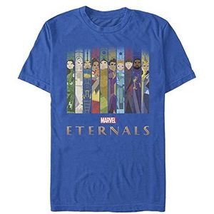 Marvel: Eternals - VERTICAL BOXUPS Unisex Crew neck T-Shirt Bright blue S