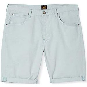 Lee Mens 5 Pocket Denim Shorts, Washed Lila, 28