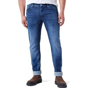 s.Oliver Heren Jeans Broek Slim Fit Keith Blue 28, blauw, 28W x 32L