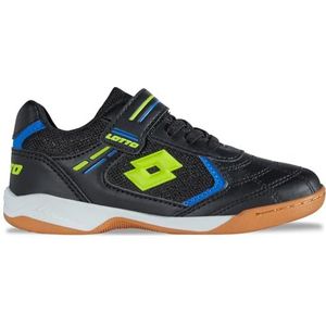 Lotto - Zaalschoenen - Black/lime - Met Niet-Verkleurende Zool