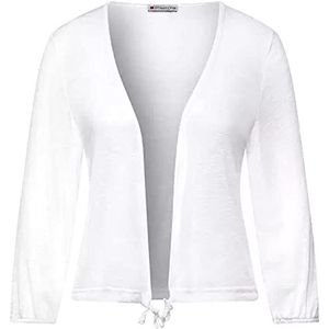 Street One Dames Suse gebreide jas, wit, 44, wit, 44