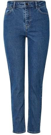 Pieces - Bella Mb - Hoogzittende Jeans - Enkellengte