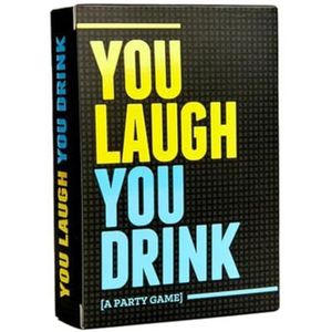 You Laugh You Drink - Kaartspel - Party Game - Drankspel - Engelstalig - DSS Games
