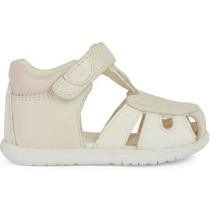 Geox Meisjes B Macchia Gir sandaal, Lt Ivory Lt Rose, 25 EU