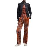 Jas - Effen - Versleten Leereffect - Slim Fit - Langemouwen - Ritssluiting - Voorzakken