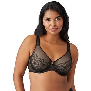 Wacoal Women's Plus Size Stark Beauty Underwire Bra, Black