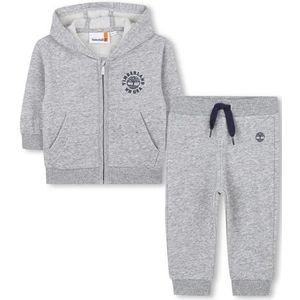 Timberland T60606 Set met hoodie en broek voor jongens, Grijs, Eén maat