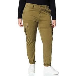 Superdry Womens Slim Cargo Pants, Tuscan Olive, 27