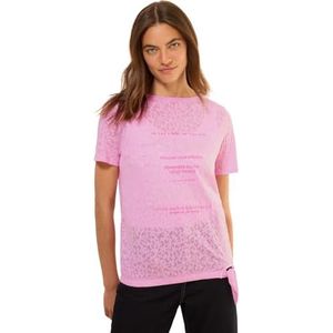 CECIL - Damesshirt - Korte Mouwen - Burn-out Look - Stretch Zoom